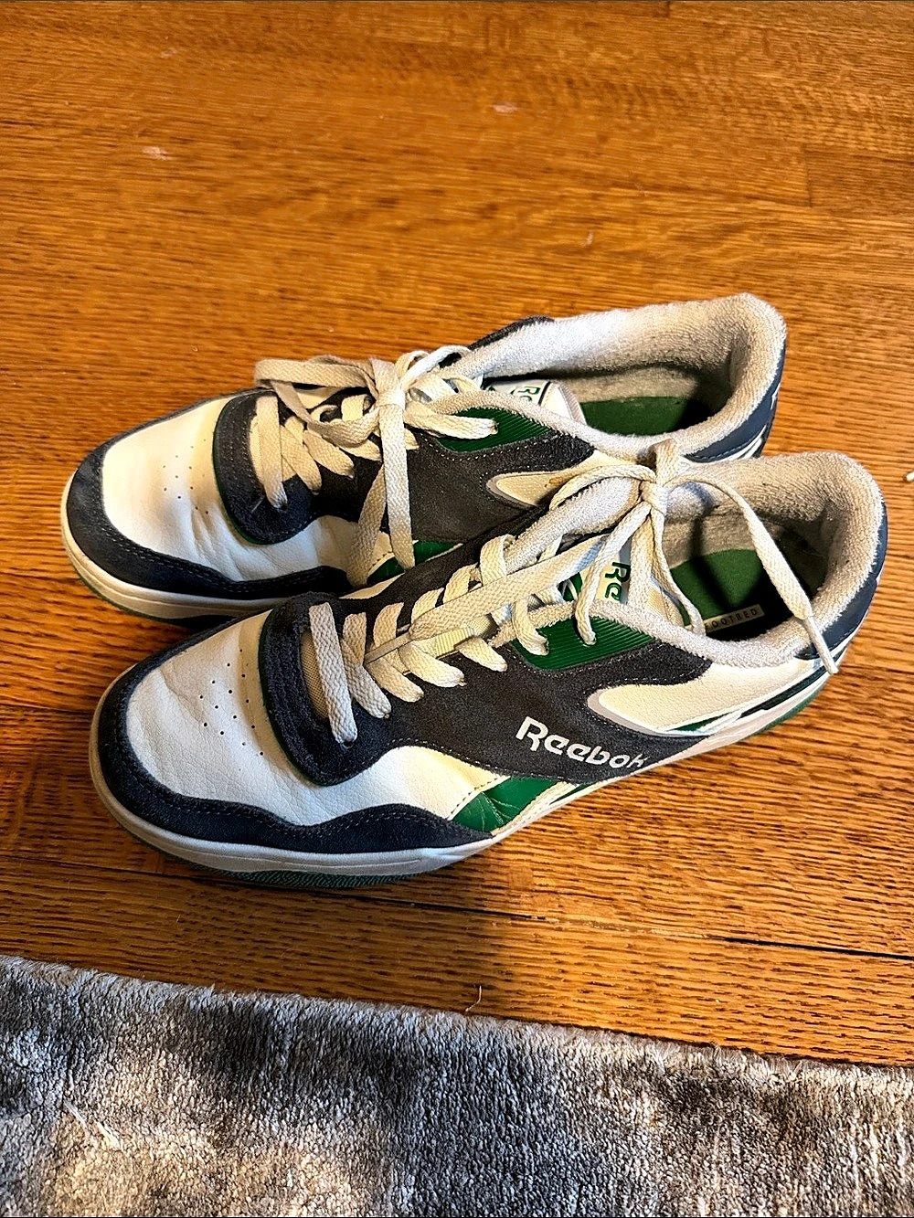 Reebok Club C 85 Green & Black Sneakers